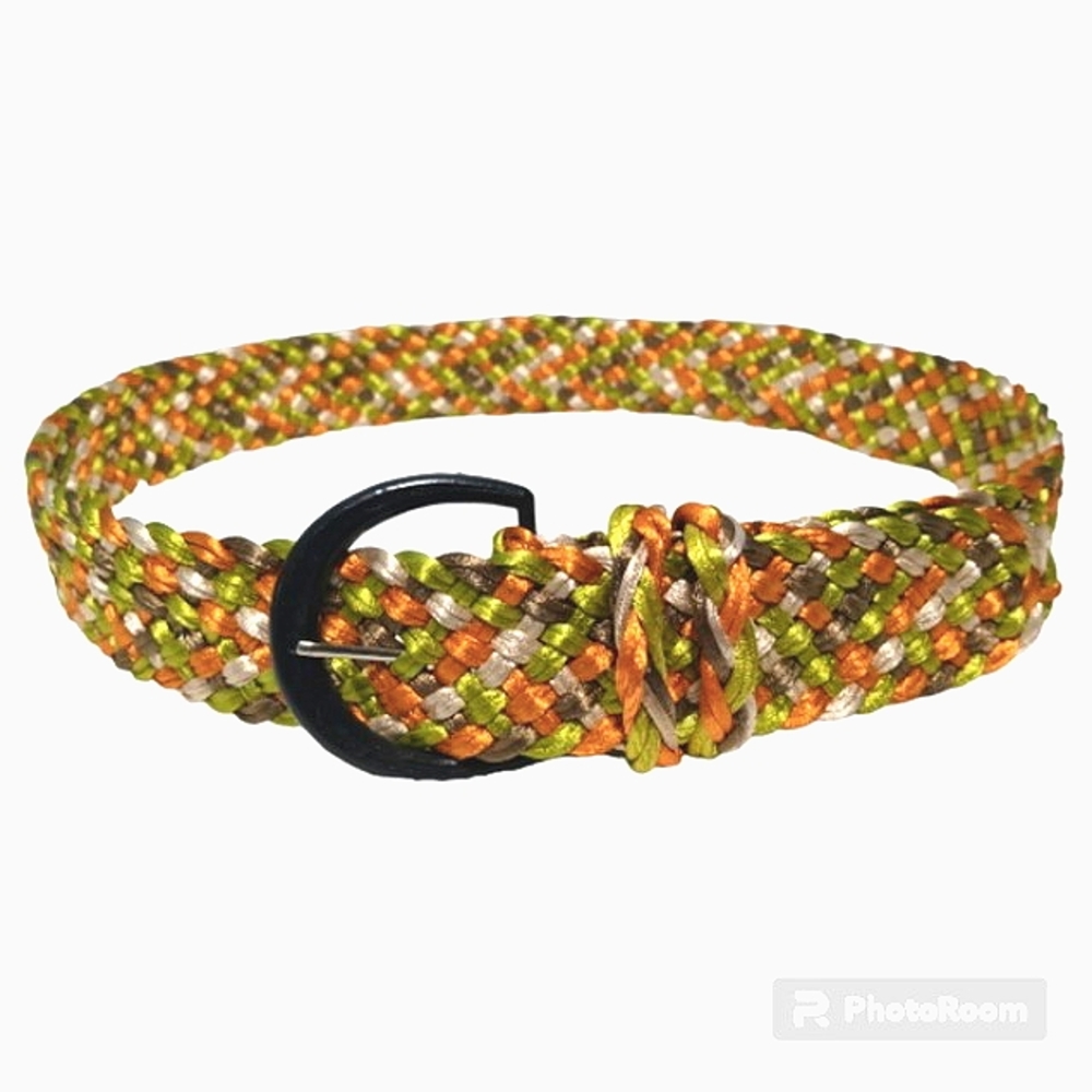 Gorgeous Braided Belt. Hand Made in India. One of A Kind!